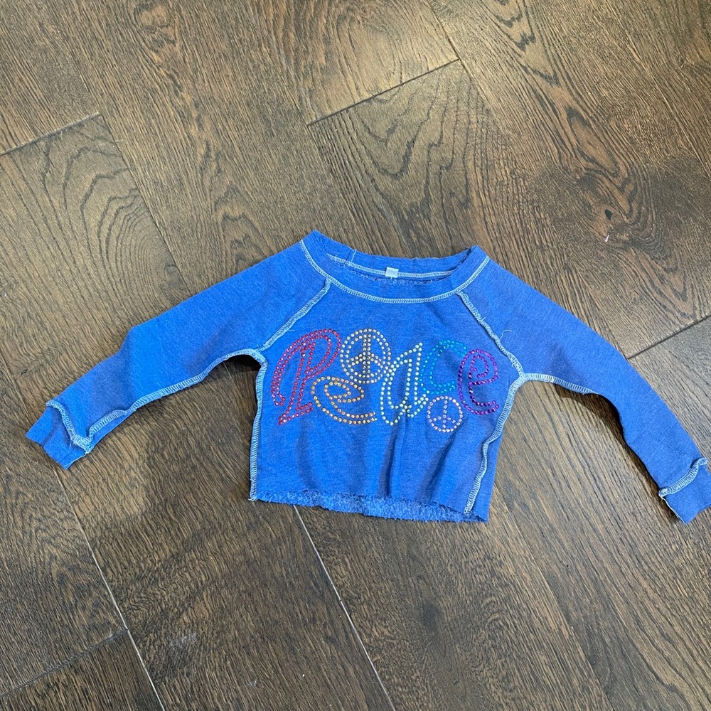 Rock candy girls 2T sweater top PEACE